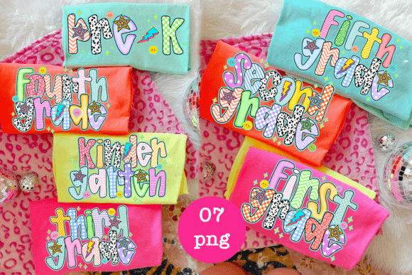 Download Preppy Doodle Back to School Bundle Png - Back to school Collection