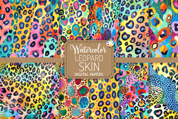 Download Funky Leopard Skin Background Patterns - Leopard skin Collection