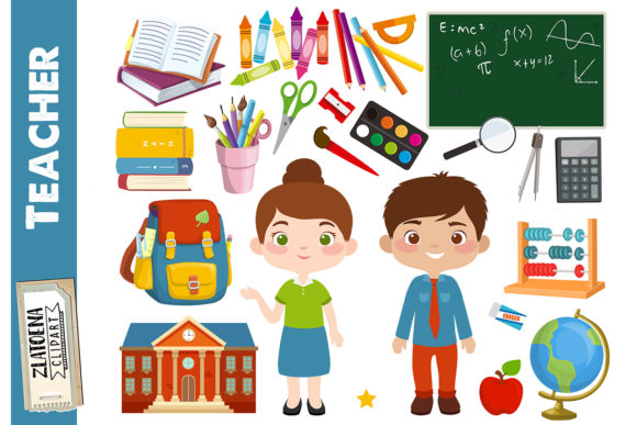 Download Teacher Clipart Back to School Clip Art - Back to school Collection