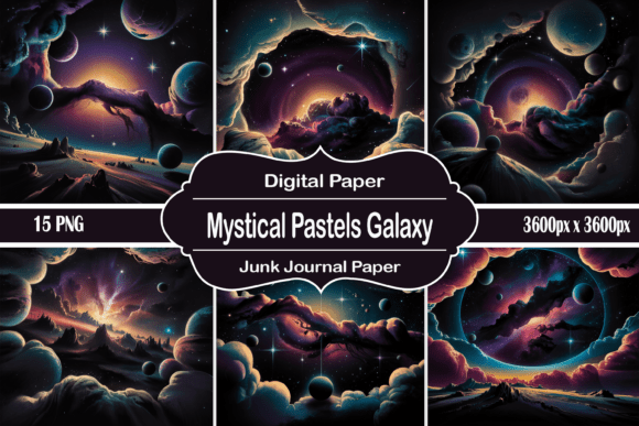Download Mystical Pastels Galaxy - Premium Resources