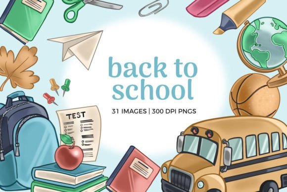 Download Back to School Clipart Images - Back to school Collection