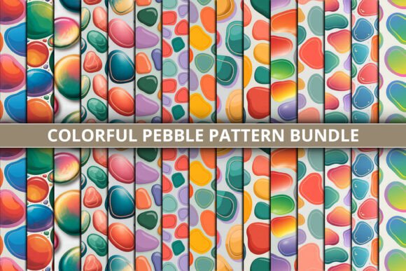 Download Colorful Pebble Pattern Bundle - Colorful Collection