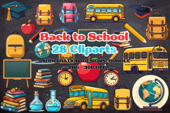 Download Back to School Clip Art, Teacher Clipart - Back to school Collection