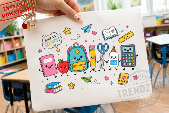Download Back to School PNG, Cute School Supplies - Back to school Collection